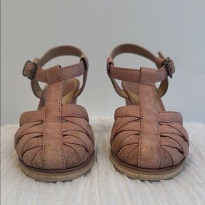 Pink Strappy Sandals